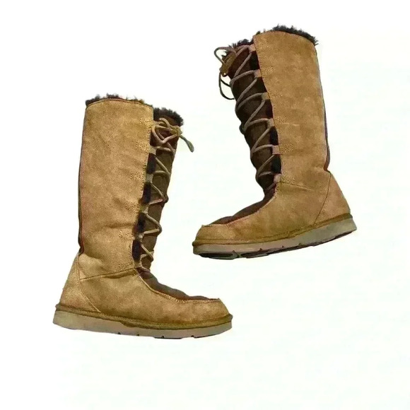 UGG 5230 Whitley Suede Boots in Chestnut / Chocolate size 6 - Picture 2 of 10